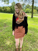 Load image into Gallery viewer, Fall Fever Infinity Scarf