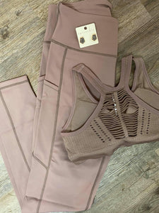 Smoky Mauve Leggings