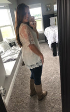 Load image into Gallery viewer, White Lace Blouse