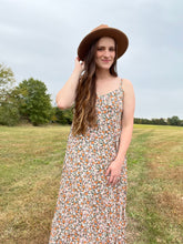 Load image into Gallery viewer, Fall floral maxi