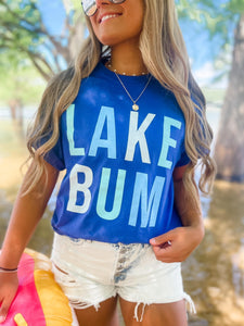 Lake bum graphic tee