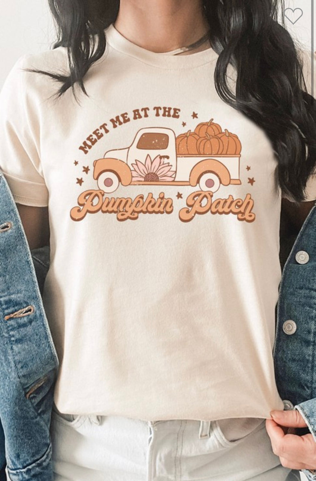 Meet me at the pumpkin patch graphic tee