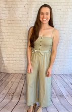 Load image into Gallery viewer, Sage Jumpsuit
